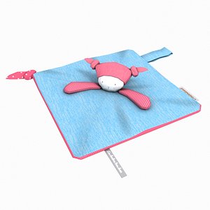 Teddy baby cat lowpoly doudou chat bébé