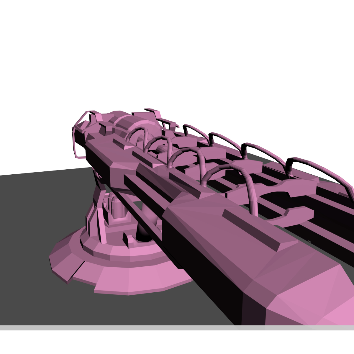 3d halo reach mac gun model