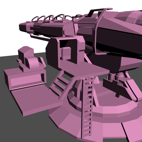 3d halo reach mac gun model