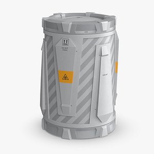 Cryogenic Containment Canister Coolant Gray
