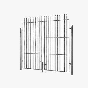 Building Wrought  Iron Gate