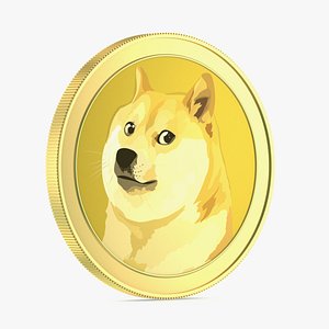 3D Dodge Coin model