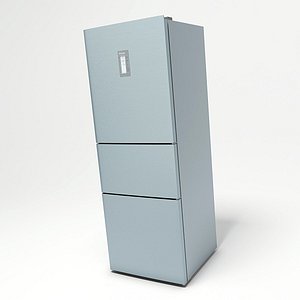 haier refrigerator 3d model