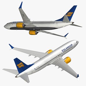 Boeing 737 Max Icelandair 3D model