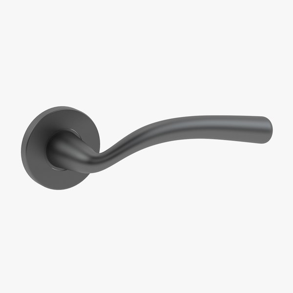 modelo 3d Urfic Winchester Door Handle Matt Black TurboSquid 1932495