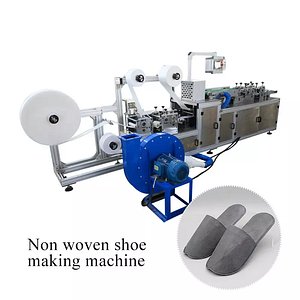 Automatic Non-Woven Disposable Slipper Making Machine Production Line 3D