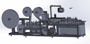 Automatic Non-Woven Disposable Slipper Making Machine Production Line