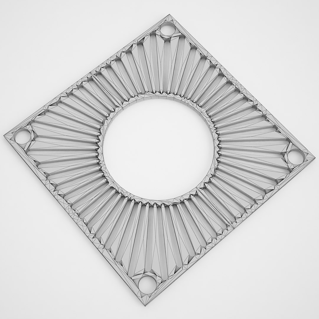 3ds Max Tree Grate