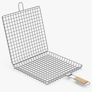 3D Handle Grill model