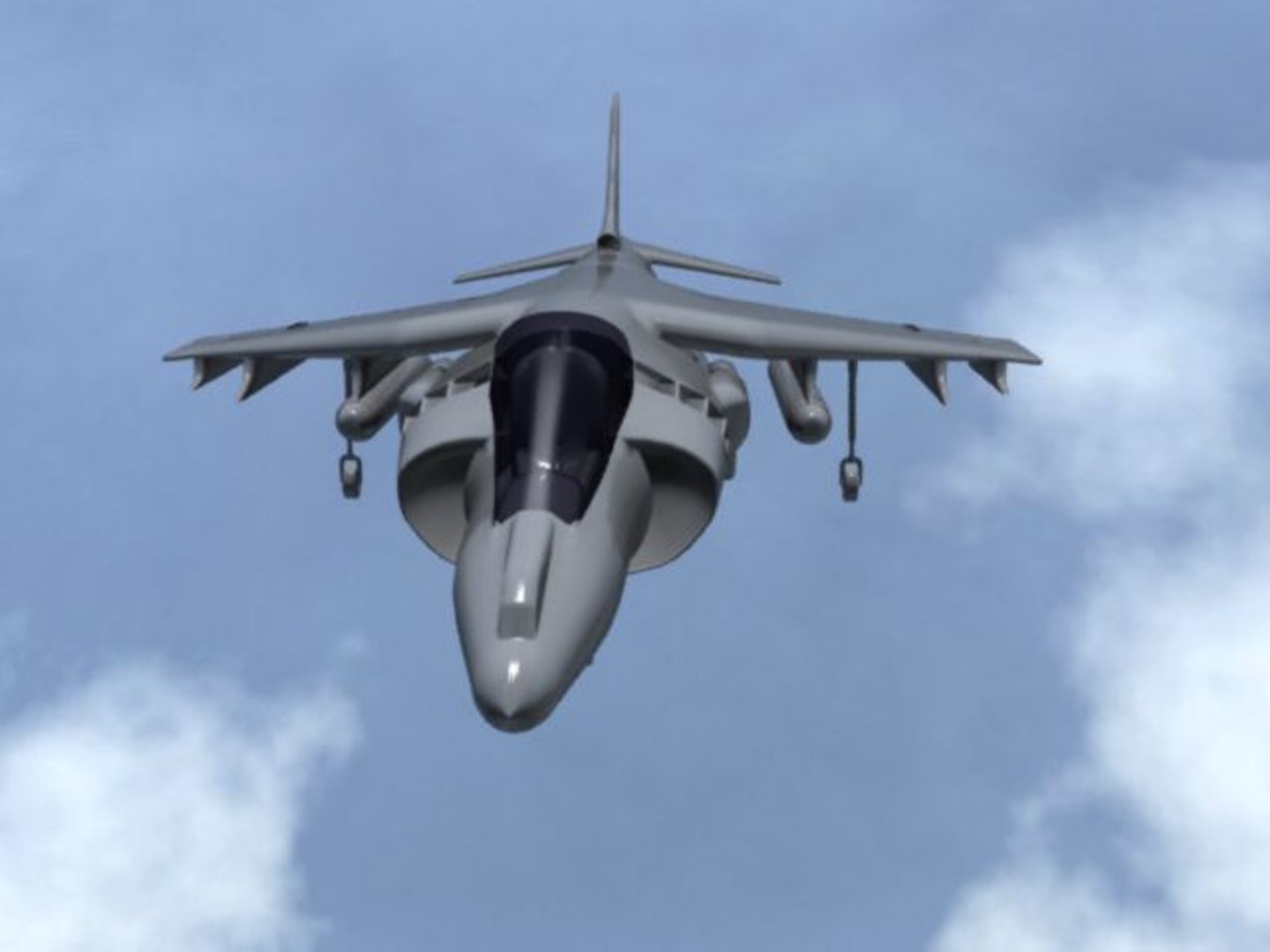 3d av 8b harrier model