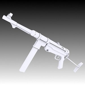 3D mp40 model