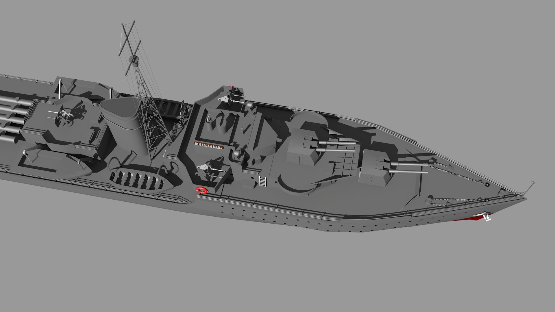 RI GAJAH MADA 3D Model - TurboSquid 2225170