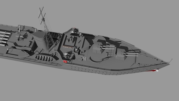 KRI GADJAH MADA Modelo 3D - TurboSquid 2225170