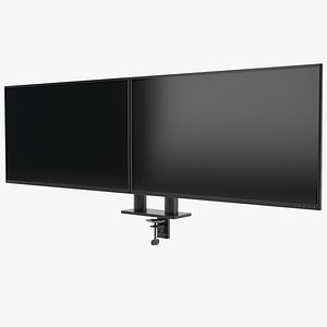 Dual Monitor With Stand