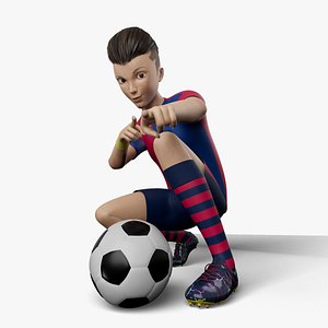 3D Parker Rigged - MAYA and Blender