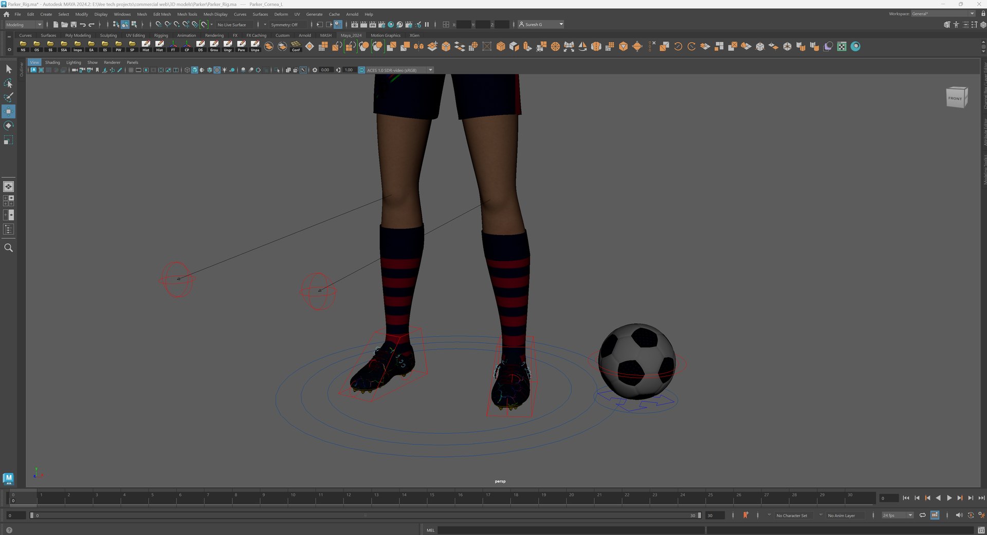 3D Parker Rigged - MAYA And Blender - TurboSquid 2410991