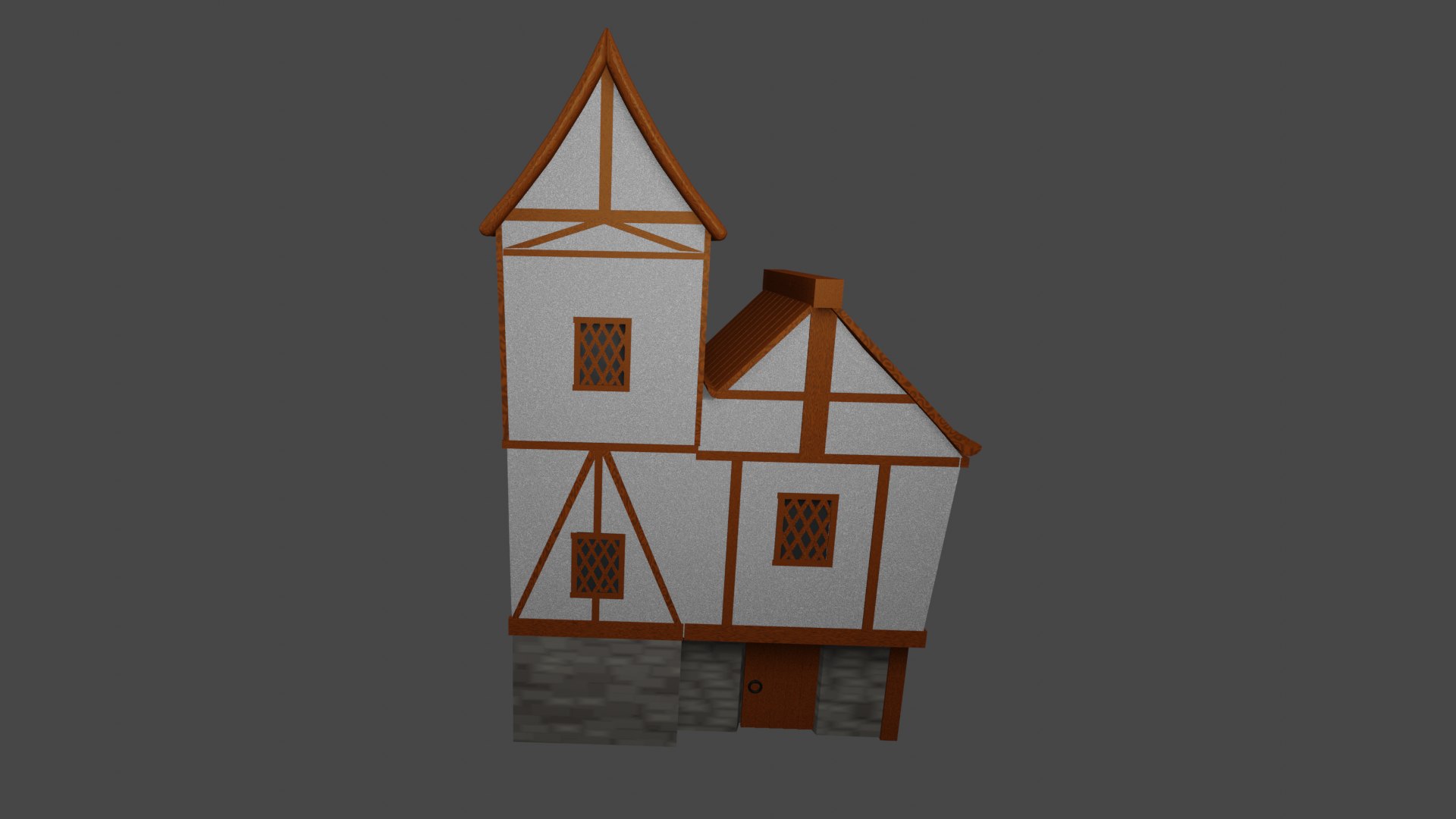 3D 3d Medieval Village House Model - TurboSquid 2229138