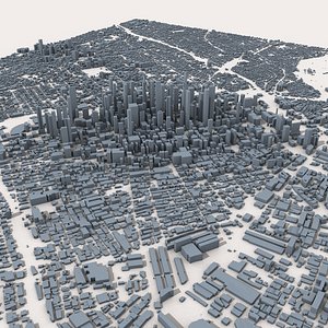 Los Angeles City USA model