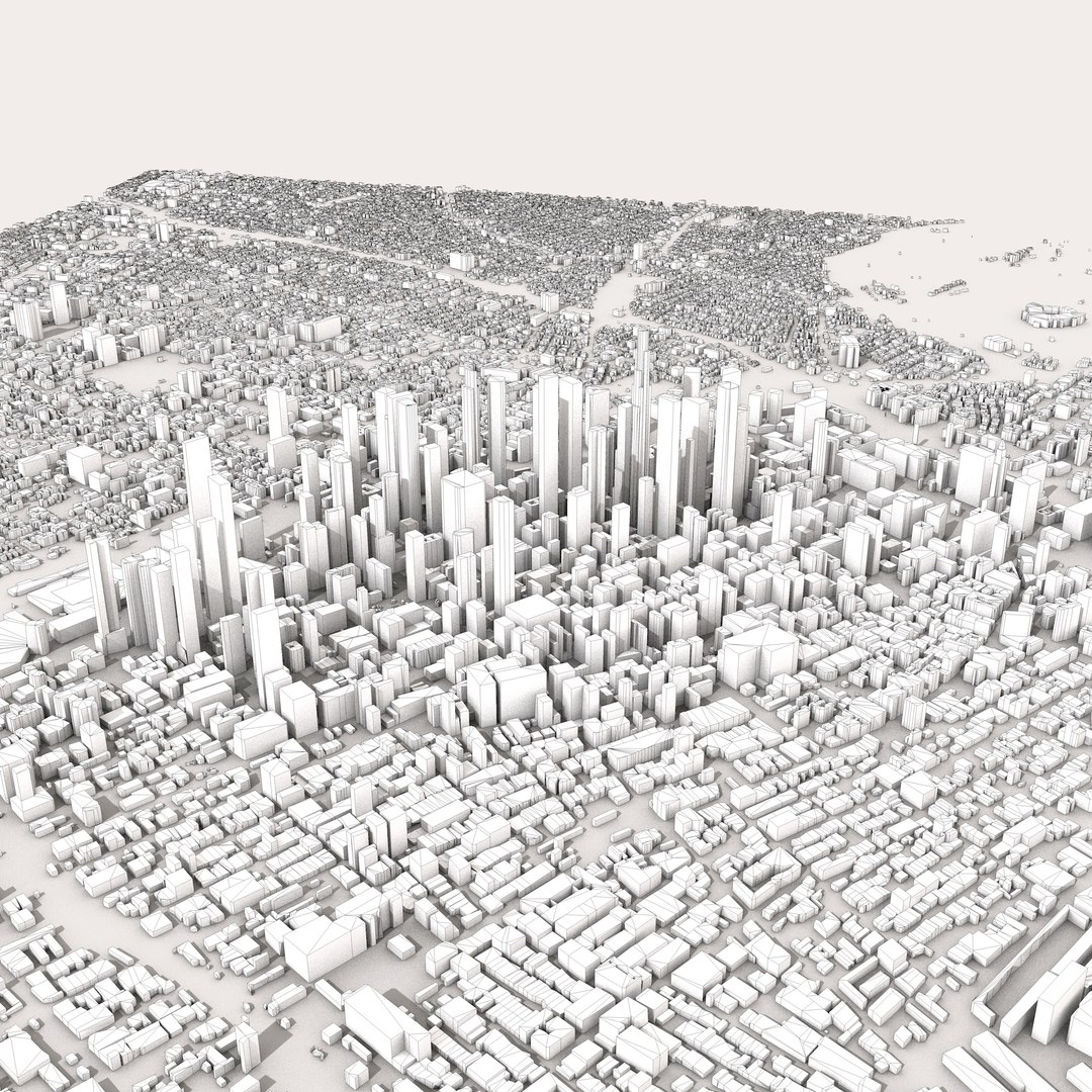 Los Angeles City USA Model - TurboSquid 2293722
