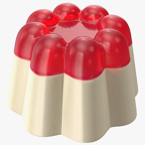 Jelly Pudding Chery Milk