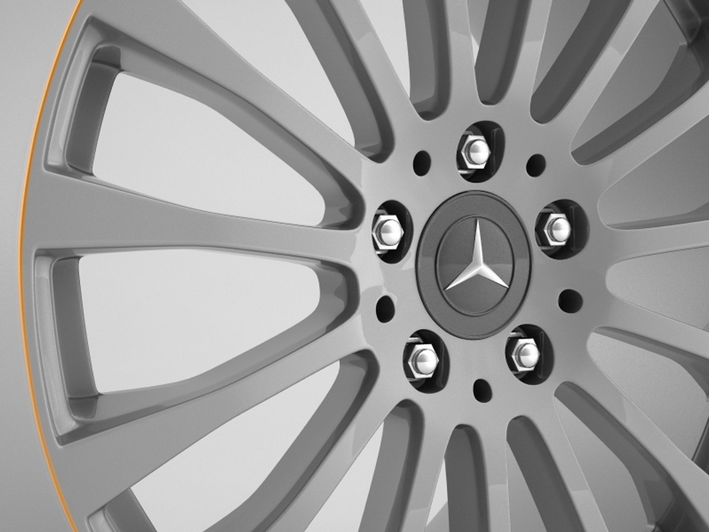 3d mercedes cls rim model