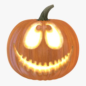 halloween pumpkin 3d model