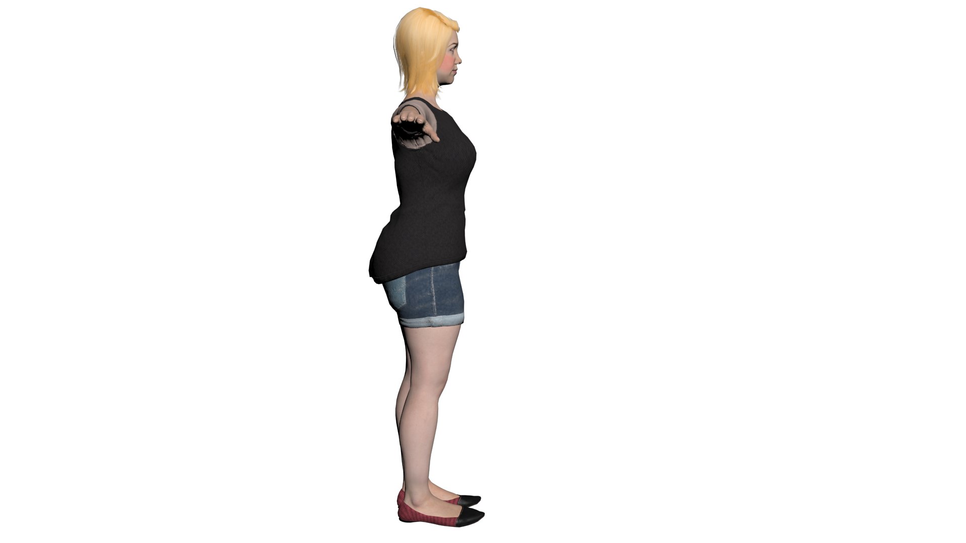 3D Female For Game - TurboSquid 1730070