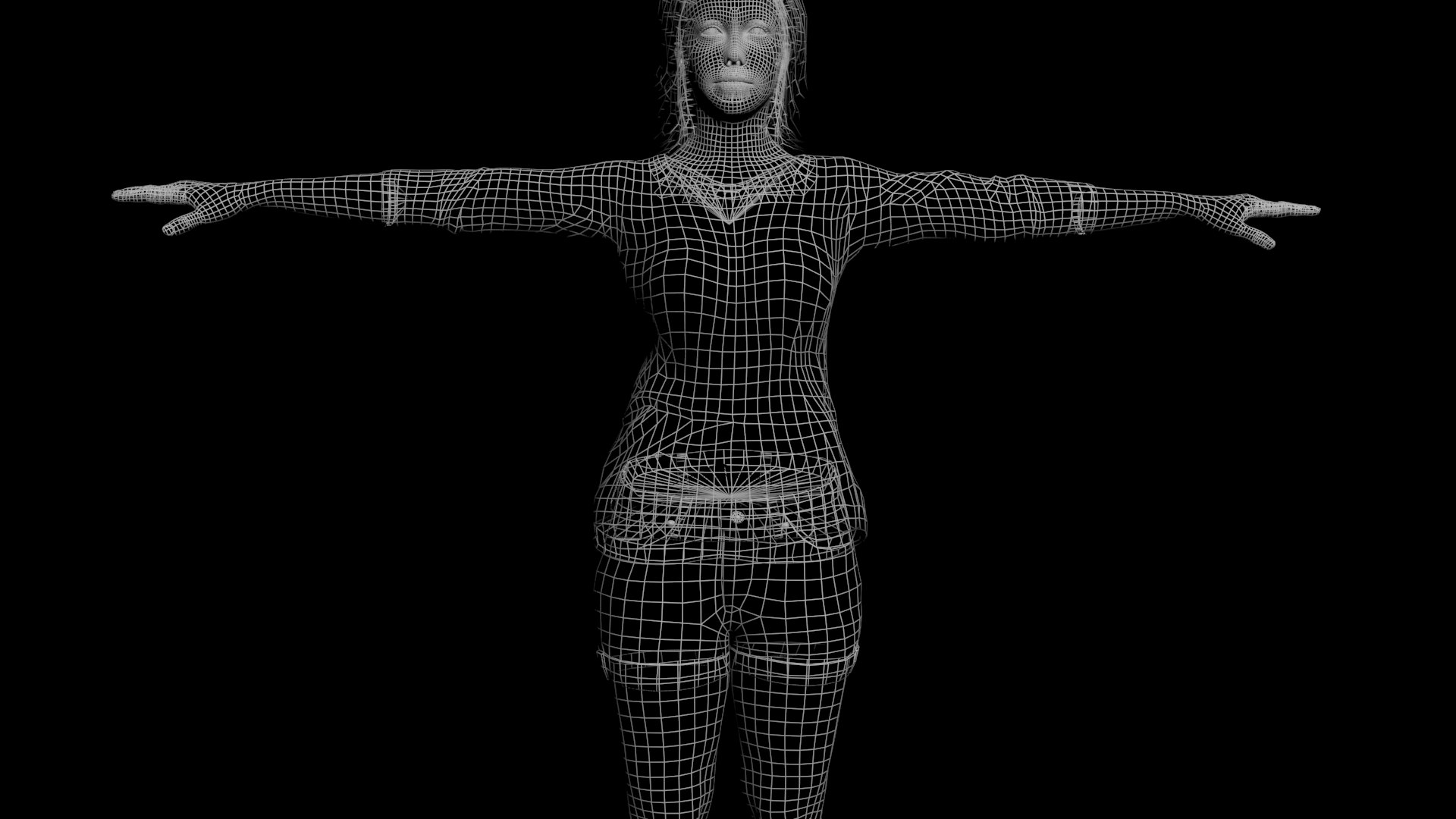 3D Female For Game - TurboSquid 1730070