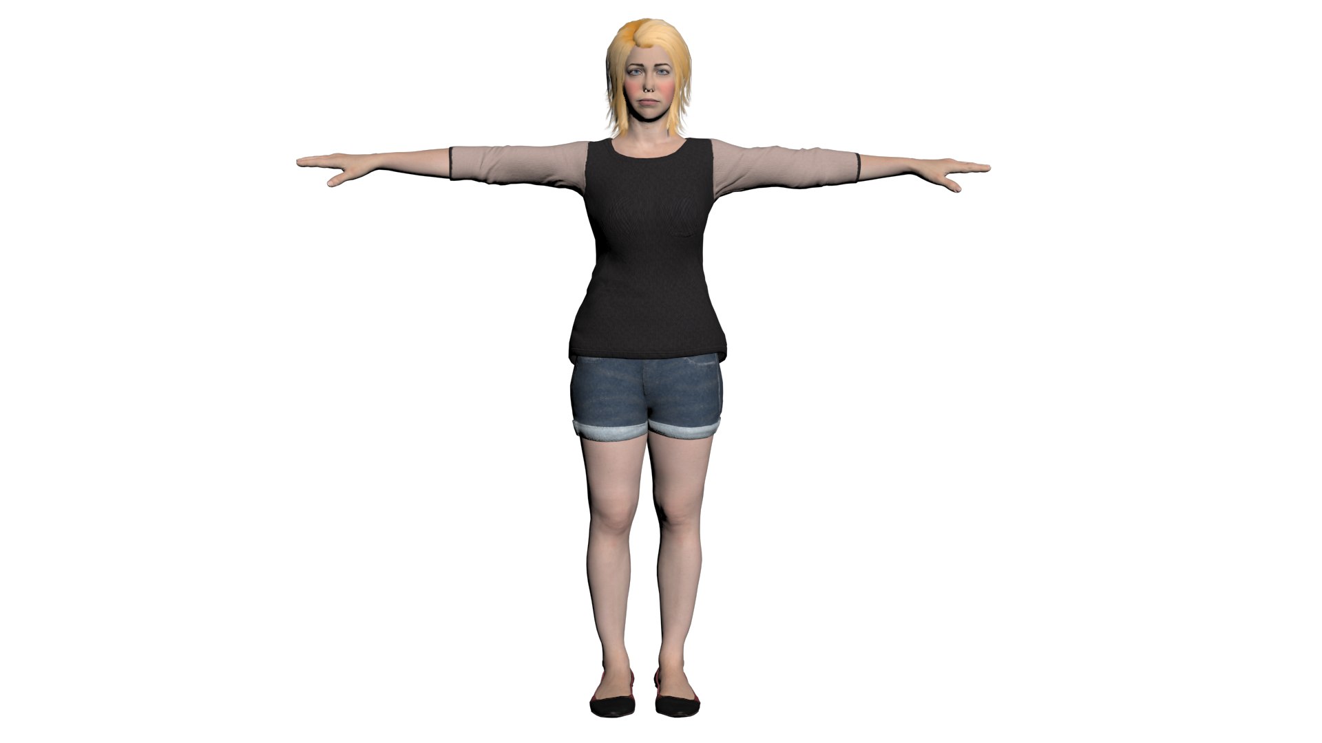 3D Female For Game - TurboSquid 1730070
