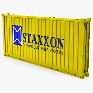3D Staxxon Folding Shipping Container