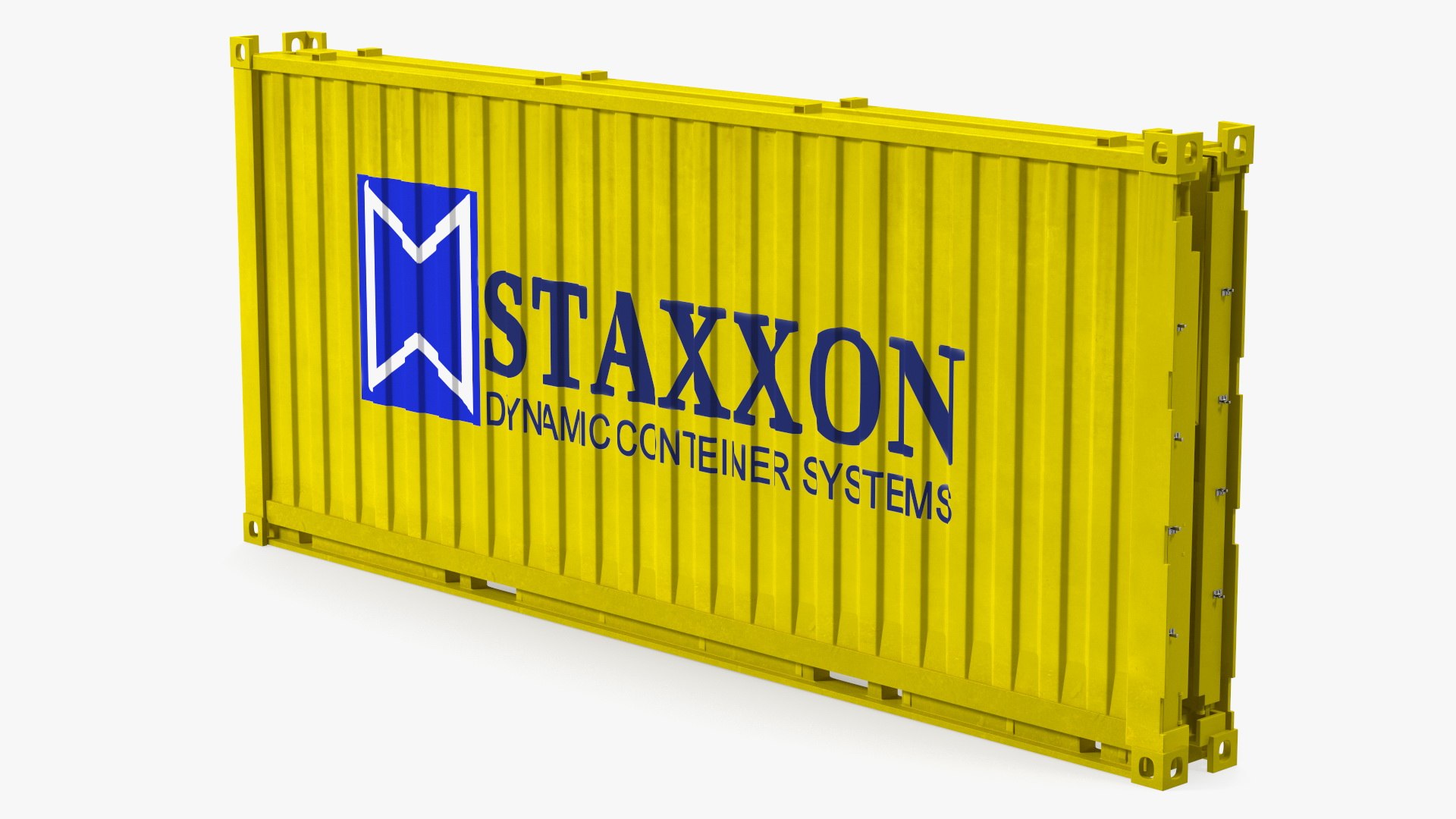 Staxxon Folding Shipping Container 3D model preview