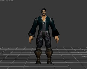 human male 3d model