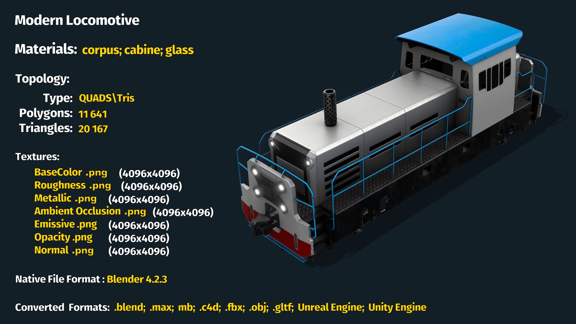 Modern Locomotive 3D model https://p.turbosquid.com/ts-thumb/Jz/FqdaQ8/Vt/info/jpg/1734874643/1920x1080/fit_q87/79ad26eeee9f7b71aee31c2887f000fef5062109/info.jpg