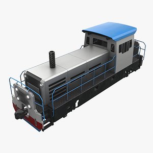 Modern Locomotive 3D model