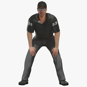 Baseball Base Umpire Animated HQ Standard License