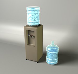 water cooler c4d