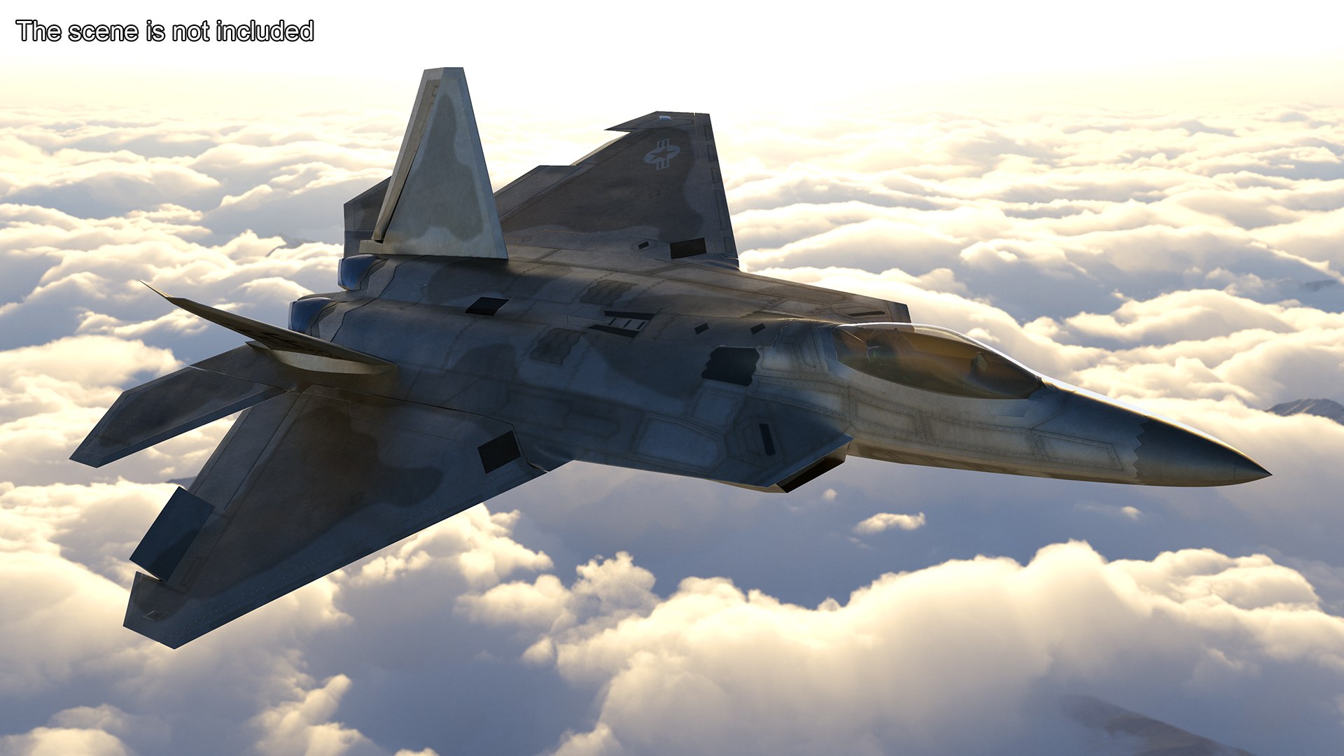 3D Lockheed Martin F 22 Raptor Rigged For Cinema 4D Model - TurboSquid ...