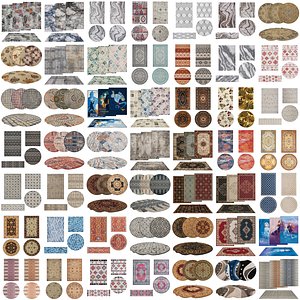 50 in 1 Rug Collection No 6 3D model