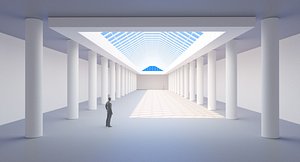 space 3D model