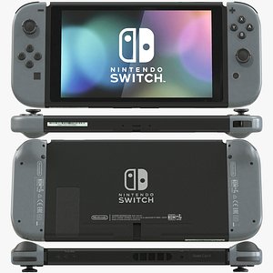 Nintendo Switch with Gray JoyCon