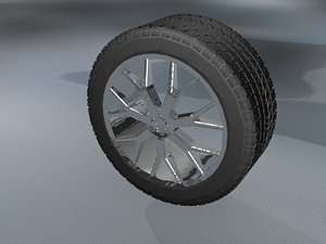 tire 3d max