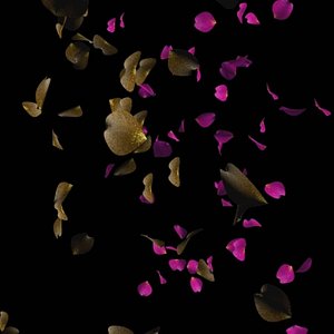 rose petal 3d ma