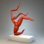 Sculpture Dance mantis