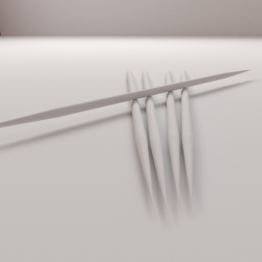 Toothpick 3D - TurboSquid 1638670