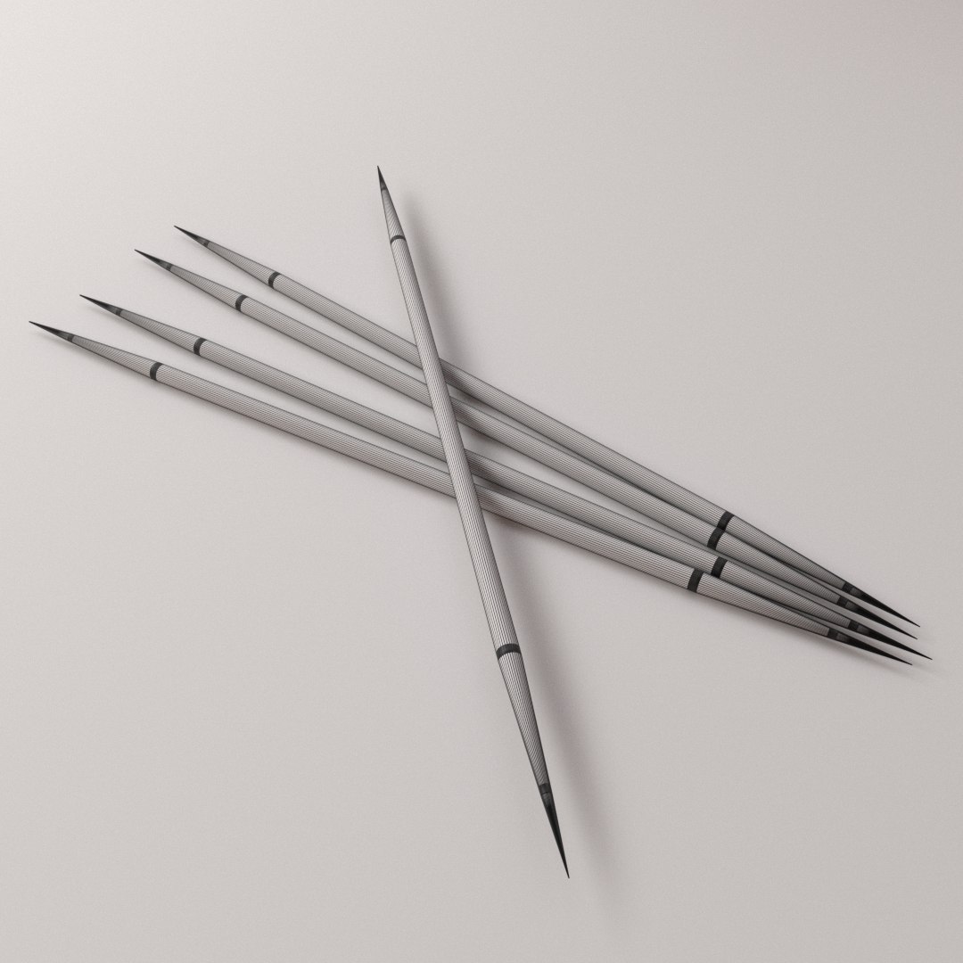Toothpick 3D - TurboSquid 1638670