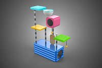 CAT PET PLAY TREE TOWER POST SCRATCHER CLIMBING EXERCISE TOY BOX
