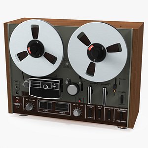 Retro Reel-to-Reel Tape Recorder