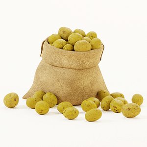 3D Potatoes in a bag model