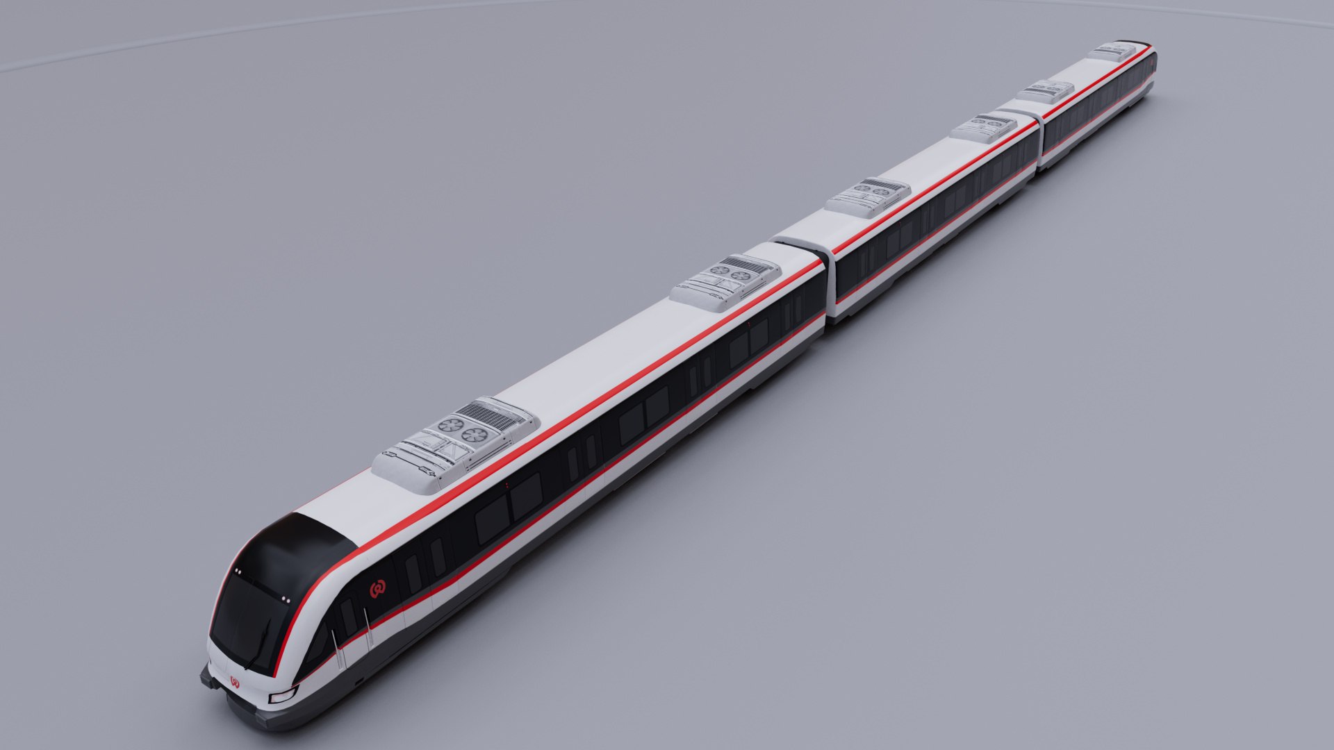 High-speed Railway Model - TurboSquid 2181590