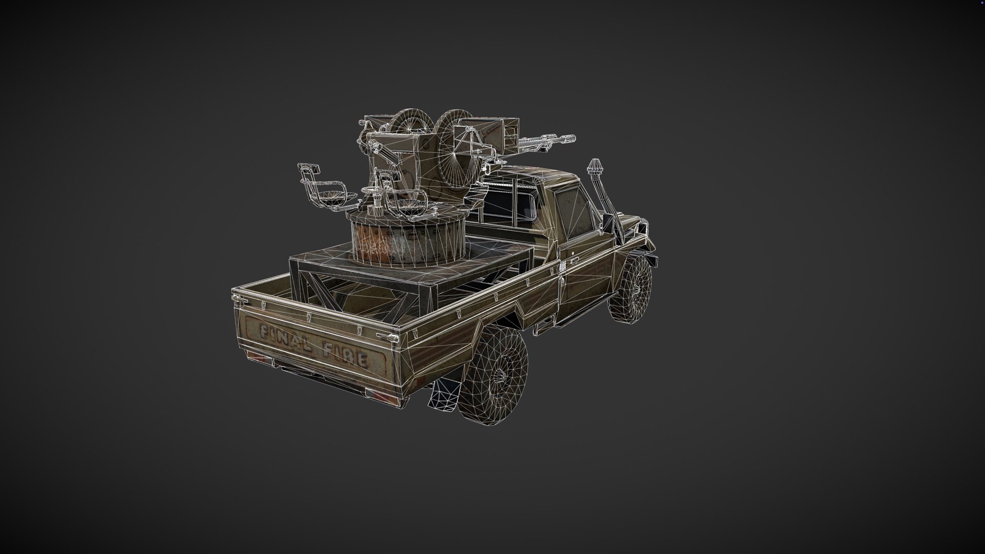Syrian Armored Gun Pickup 3D https://p.turbosquid.com/ts-thumb/Jz/evoTNX/VX/w2/jpg/1743095773/1920x1080/fit_q87/ef476495ca15711836a37c73b0352f2f07d9fae7/w2.jpg